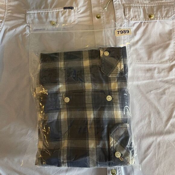 Chubbies Shirt Mens Large Blue The Nutter Plaid Casual Buttons - Picture 11 of 11